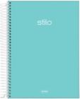 Caderno Jandaia college stillo espiral 160 folhas