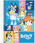 Caderno Jandaia universitário bluey 200x275mm 80 folhas