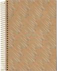 Caderno Jandaia universitário kraft color espiral 160 folhas