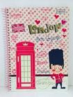 Caderno Kajoma universitário vintage london bon voyage 200fl