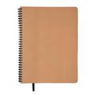 Caderno Kraft Cicero 75g Miolo Pontado 21x28cm 96 Folhas