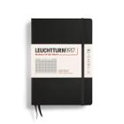 Caderno LEUCHTTURM1917 A5 Médio - Capa Dura 251 Páginas - Preto