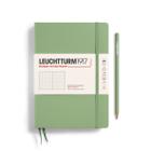 Caderno LEUCHTTURM1917 A5 Médio - Capa Dura 251 Páginas (Sage)