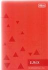Caderno Lunix 1/4 Tilibra Quadriculado 5 mm x 5 mm Vermelho