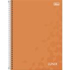 Caderno Lunix Laranja - 160 Folhas - Tilibra