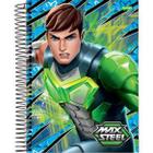 Caderno Max Steel Universitário 10 Matérias 160 Folhas Jandaia