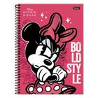 Caderno Minnie Vintage - Rosa - 80 Folhas - Foroni