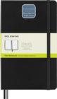 Caderno Moleskine Classic, capa dura expandida, grande, preto