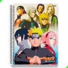 Caderno Naruto 10 Matérias 160 folhas 20x27,5cm São Domingos