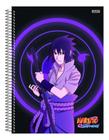 Caderno Naruto Shippuden 15 Matérias Capa Dura Com Adesivos - São Domingos