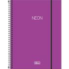 Caderno Neon - Roxo - 10 Matérias - Tilibra