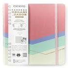 Caderno Organizador Duo Pastel Block Sport Pautado & Pontado