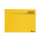Caderno Pedagógico C.D. Brochura Caligrafia Horizontal Amarelo 96Fls - Tamoio
