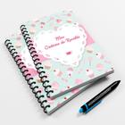 Caderno Pequeno 20x14cm Receitas Modelo 06 - Premium