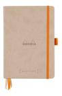 Caderno Pontilhado Goalbook A5 120 Folhas Beige Rhodia