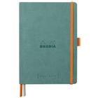 Caderno Pontilhado Goalbook Rhodia A5 Aqua