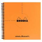 Caderno Pontilhado Rhodia Dotbook 21X21Cm Capa Laranja