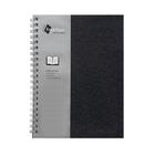 Caderno Prime Royal Paper Pautado 100 Folhas 20,5X28Cm Preto