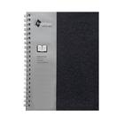 Caderno Prime Royal Paper Pautado 100Fls 20,5x28cm Preto - Royal Paper