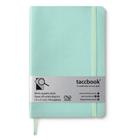 Caderno Quadriculado taccbook Água mar. pastel 14x21 Flex