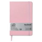 Caderno Quadriculado taccbook Rosa (pastel) 14x21 Ríg.