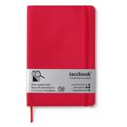 Caderno Quadriculado taccbook Vermelho 14x21 Flex