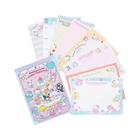 Caderno Sanrio com Kuromi, Hello Kitty, Cinnamoroll e My Melody - Papel para Desenho e Anotações