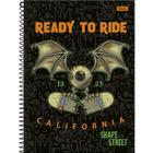 Caderno Shape Street Eyes Ready - 160 Folhas - Foroni