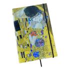 Caderno Sketchbook Grande - Capa O Beijo - Gustav Climt - 21x14cm