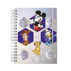 Caderno Smart Colegial Disney 100 Coleção Especial com 80 Folhas Reposicionáveis 90g