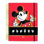 Caderno Smart Mini Disney Mickey Edição Especial Em Libras 80 folhas - Dac