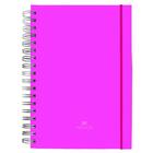 Caderno Smart Universitario 10 Materias Sistema Inteligente com Folhas Tira e Põe Pink VISION DAC