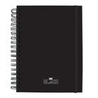 Caderno Smart Universitário All Black Com Folhas Tira e Põe 90gr