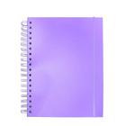 Caderno Smart Universitário Dac Breeze Espiral Lilas 80Fls