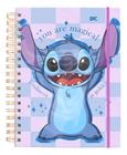 Caderno Smart Universitário Gde Disney Stitch Com 80 Folhas