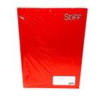 CADERNO STIFF JANDAIA 48 FOLHAS VERMELHO 200 mm X 275 mm - KIT COM 10 UN