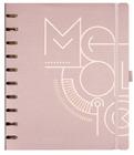 Caderno Sys Flex Coleção Metallic Rosa- Plus - Ótima