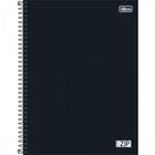 Caderno Tilibra Espiral Capa Dura Universitário 1 Matéria Zip Preto - 80 Folhas