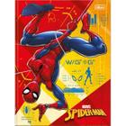 Caderno Tilibra Spider Man Brochura Capa Dura Quadriculado 1.0 40 Folhas