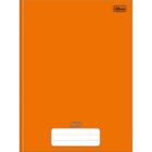 Caderno Tilibra universitário D+ laranja brochura 48 folhas
