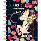 Caderno Tilidisco Capa Dura Universitário 10 Matérias Minnie 160 Folhas