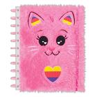 Caderno Tilidisco Inteligente Pelúcia Purrfect Cats 10 Matérias - Tilibra