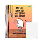 Caderno Univ. 10 Matérias 160Fls Flork Academia Jandaia