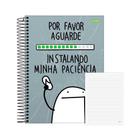 Caderno Univ. 10 Matérias 160Fls Flork Paciência Jandaia