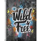 Caderno Univ. 10 Matérias 160Fls Graffiti Capa 2 - Tilibra