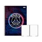 Caderno Univ. 10 Matérias 160fls PSG Logo Foroni