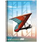 Caderno Univ 10 Matérias 200Fls Jump Gliding Foroni