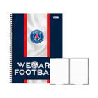 Caderno Univ. 15 Matérias 240fls PSG Football Foroni