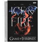 Caderno Univ. 160 Fls 10 Mat Game of Thrones Capa1 - Tilibra