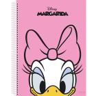 Caderno univ 1m cd b/a 80f margarida